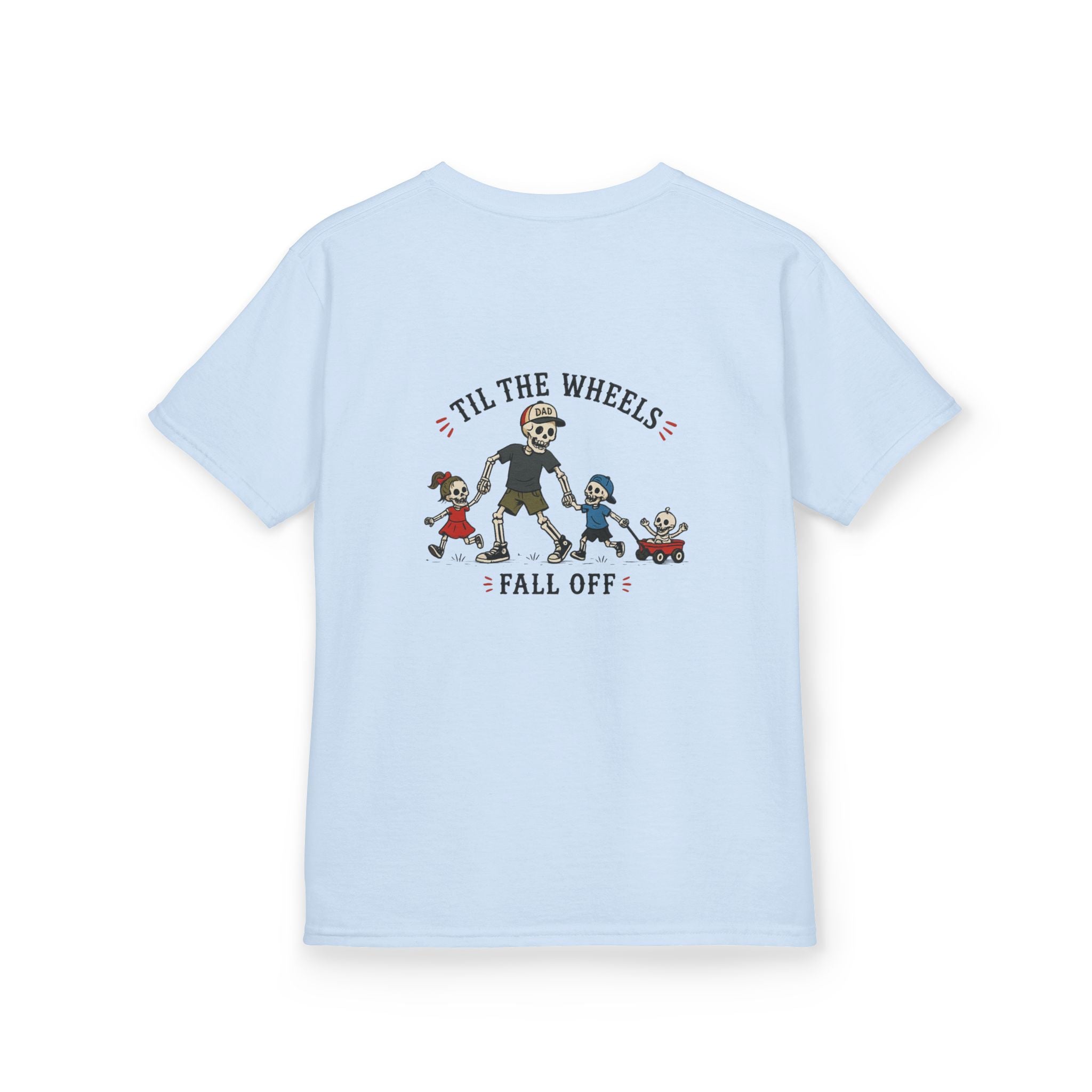 Kids Tee — 'Til The Wheels Fall Off' Family Graphic