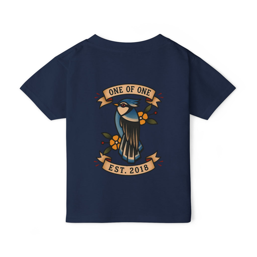 Toddler T-Shirt — "One of One" Bird Design (Est. 2018)