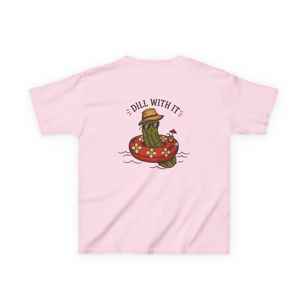 Kids Tee - 'Dill With It' Pickle Float Graphic