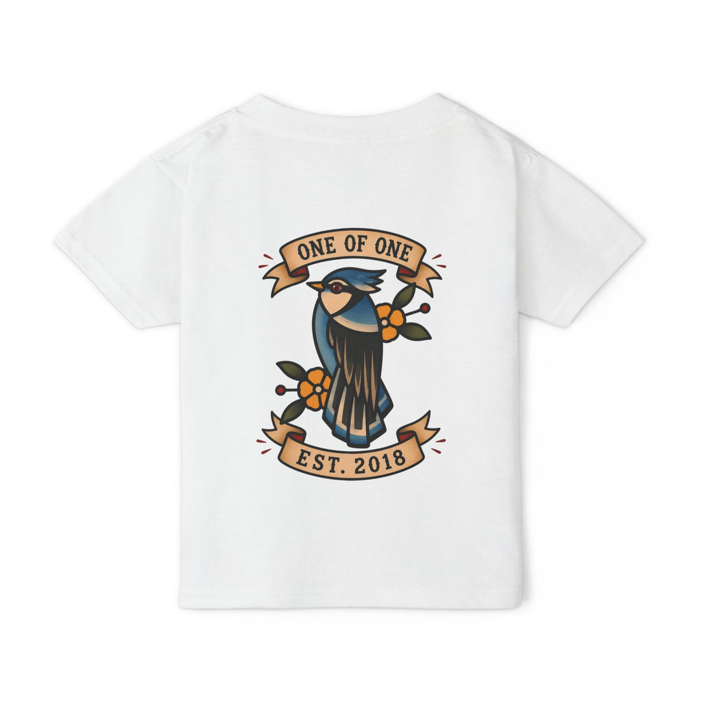 Toddler T-Shirt — "One of One" Bird Design (Est. 2018)