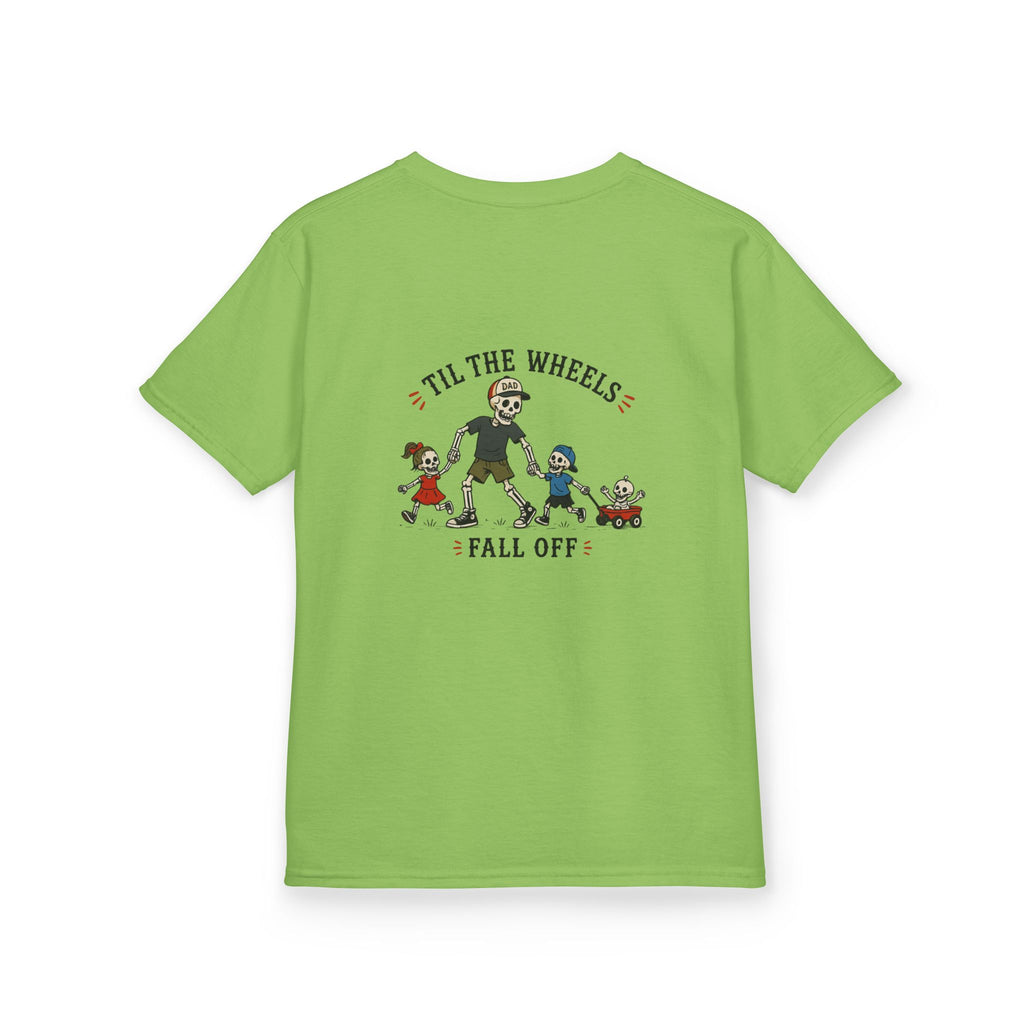 Kids Tee — 'Til The Wheels Fall Off' Family Graphic