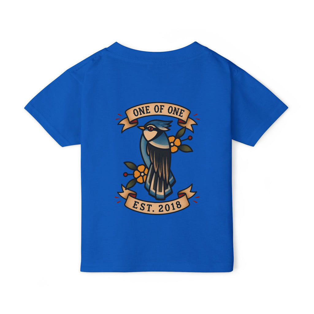 Toddler T-Shirt — "One of One" Bird Design (Est. 2018)