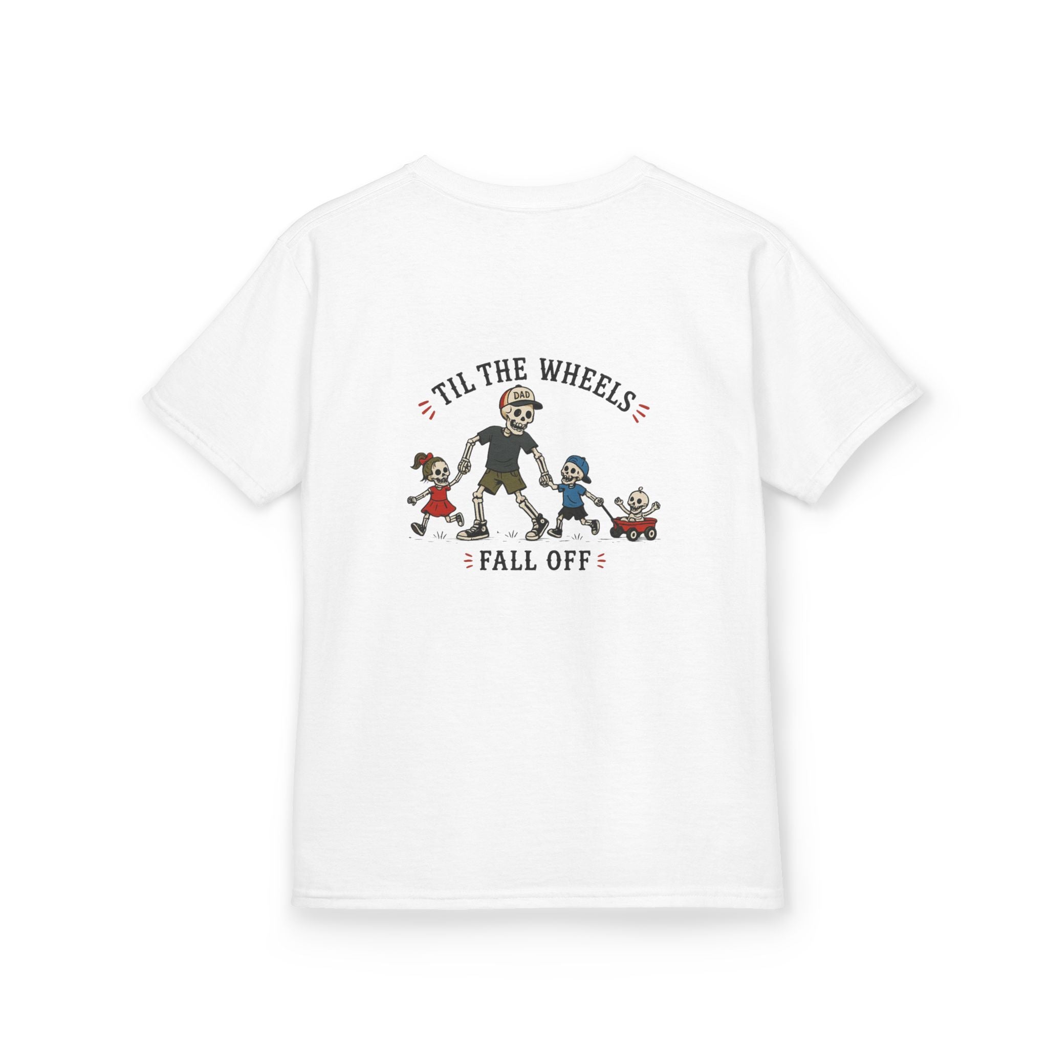 Kids Tee — 'Til The Wheels Fall Off' Family Graphic