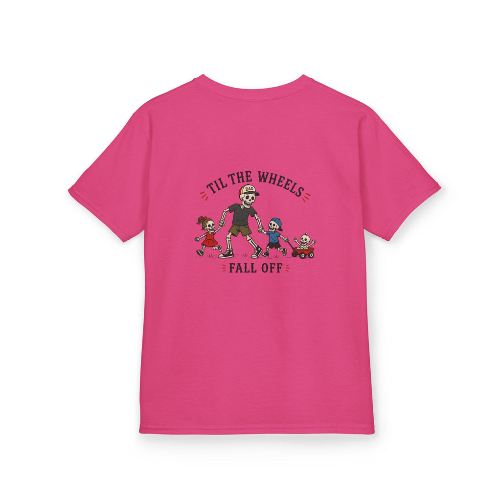 Kids Tee — 'Til The Wheels Fall Off' Family Graphic