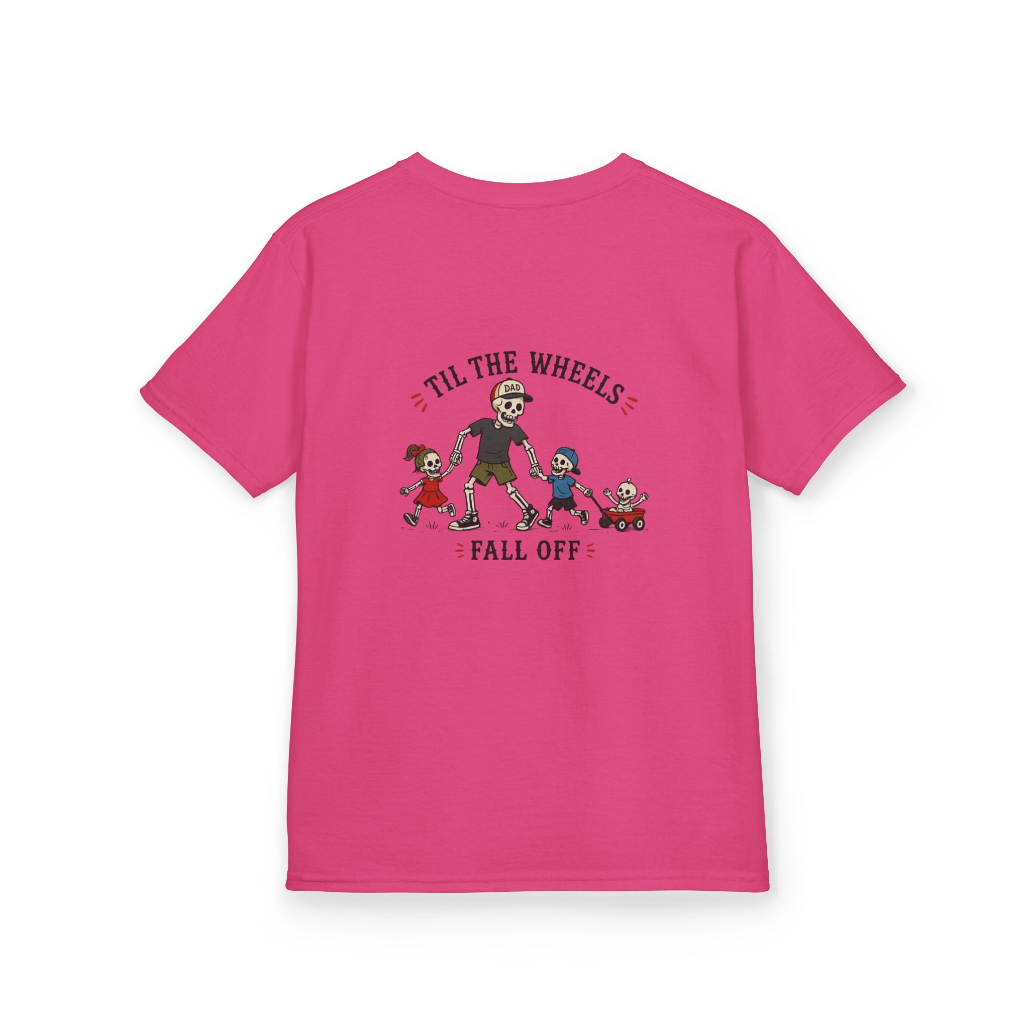 Kids Tee — 'Til The Wheels Fall Off' Family Graphic