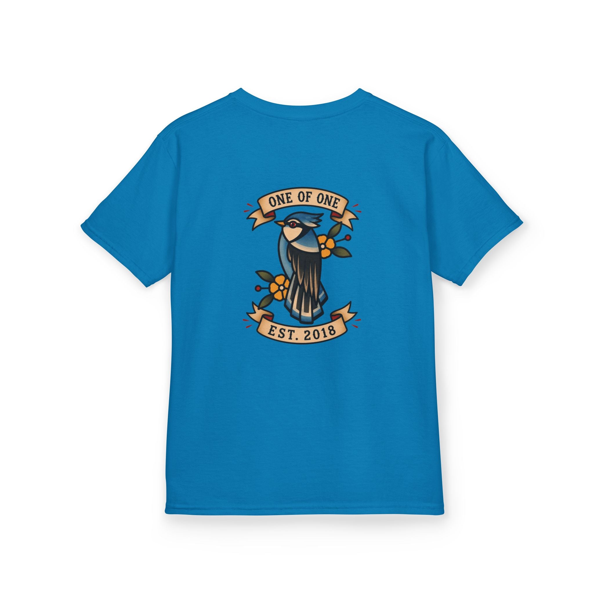 Kids Tee — 'One of One' Penguin Graphic (Est. 2018)