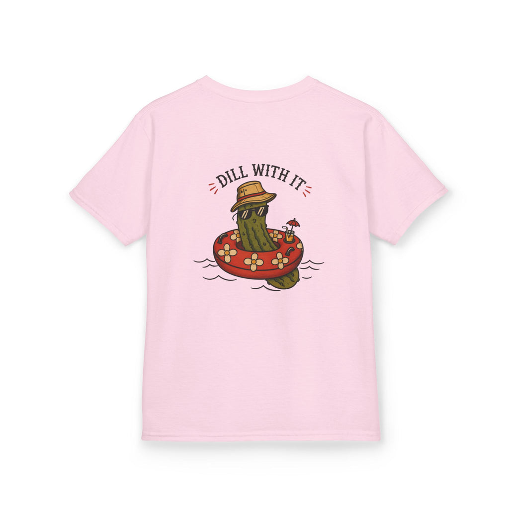 Kids Tee - 'Dill With It' Pickle Float Graphic