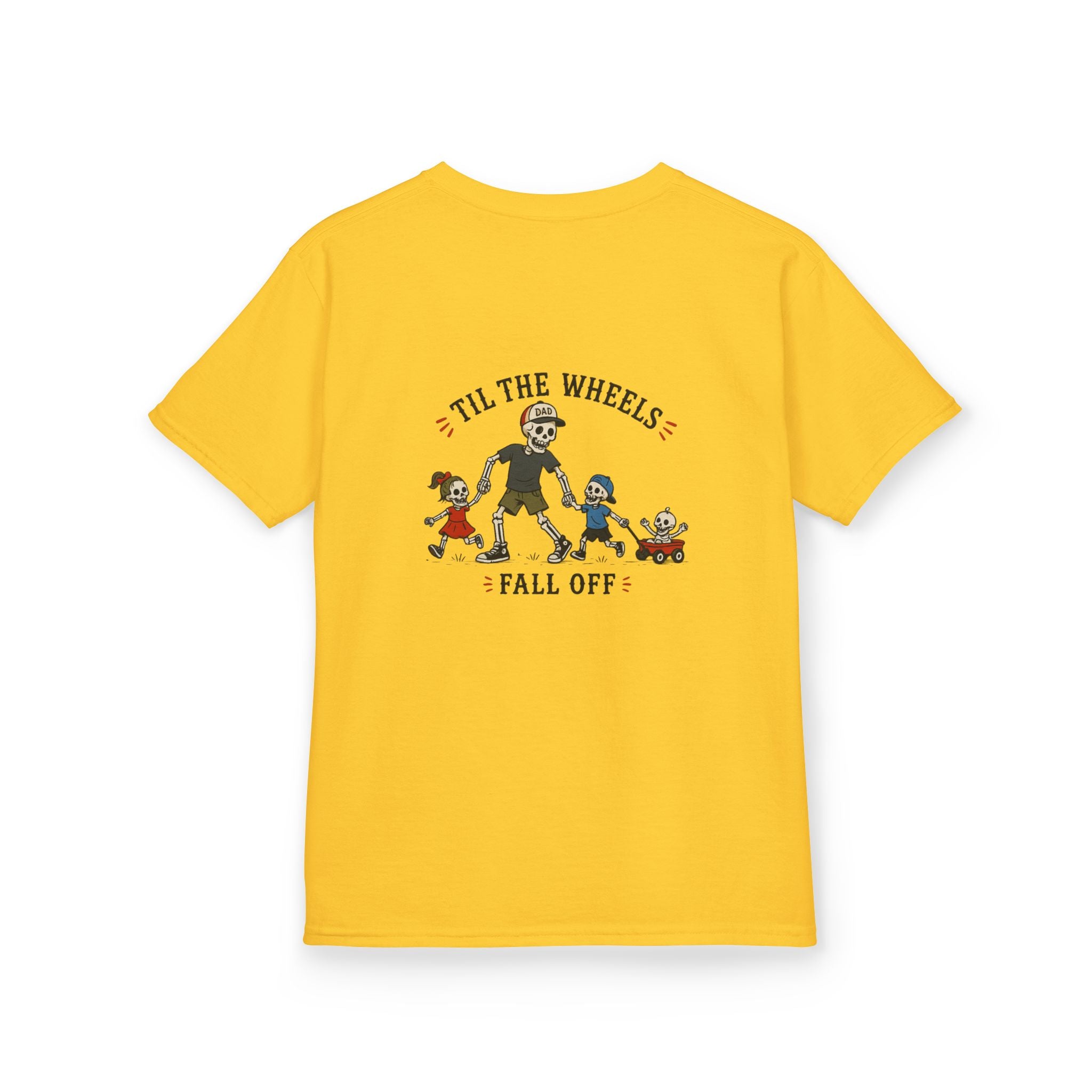 Kids Tee — 'Til The Wheels Fall Off' Family Graphic