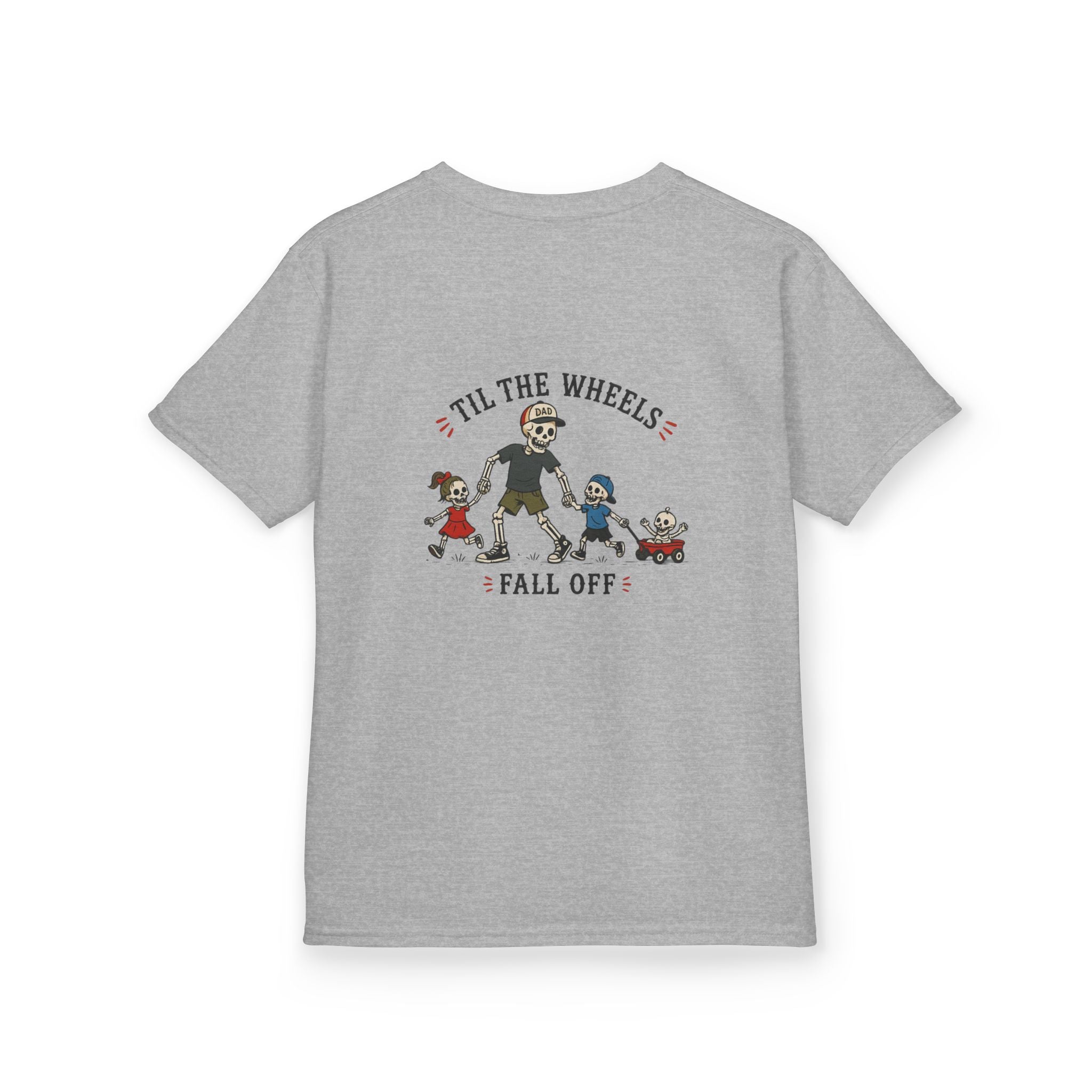 Kids Tee — 'Til The Wheels Fall Off' Family Graphic