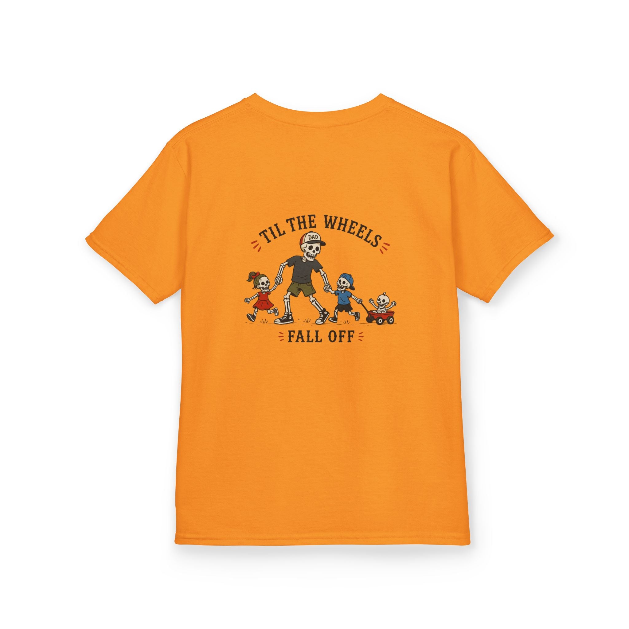 Kids Tee — 'Til The Wheels Fall Off' Family Graphic