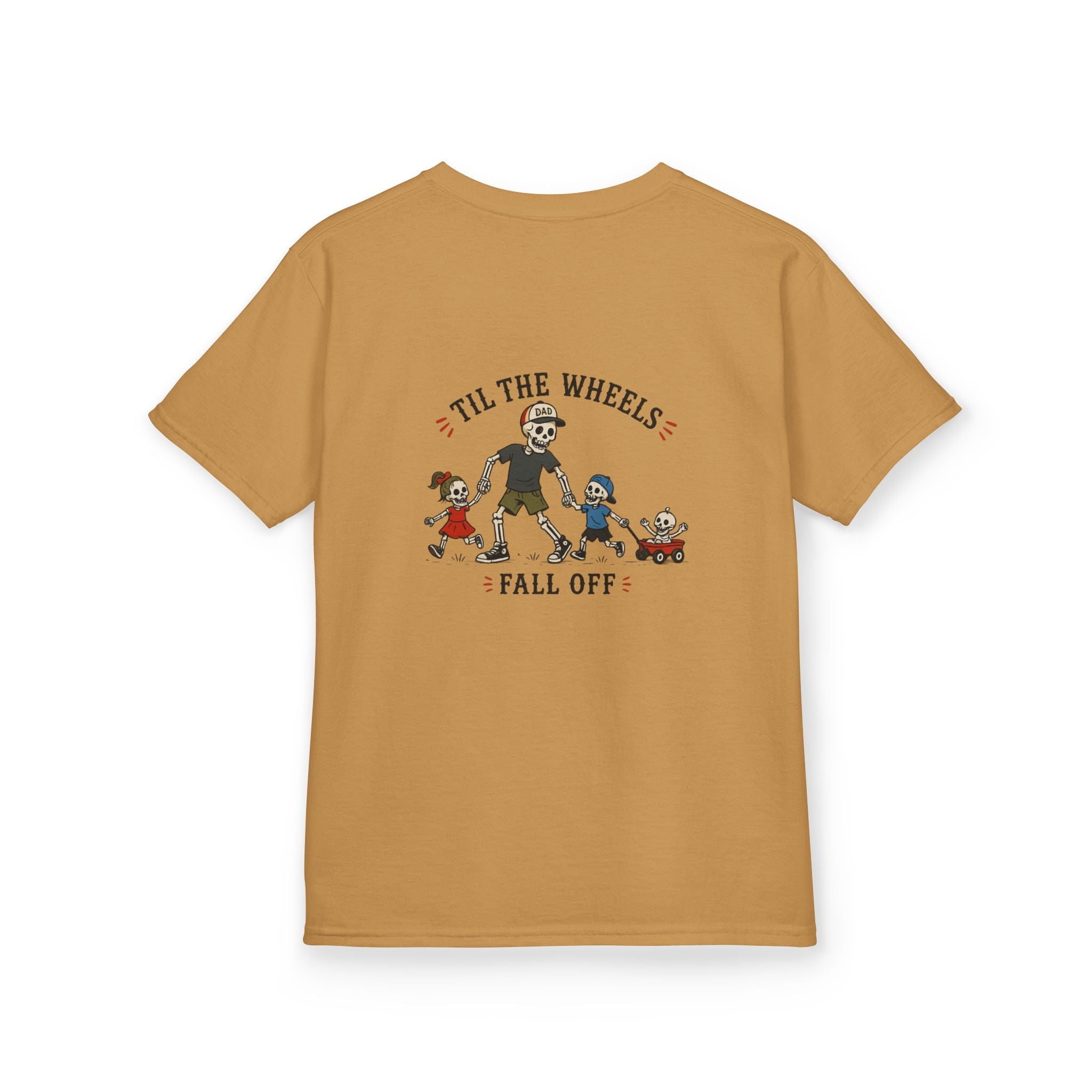 Kids Tee — 'Til The Wheels Fall Off' Family Graphic