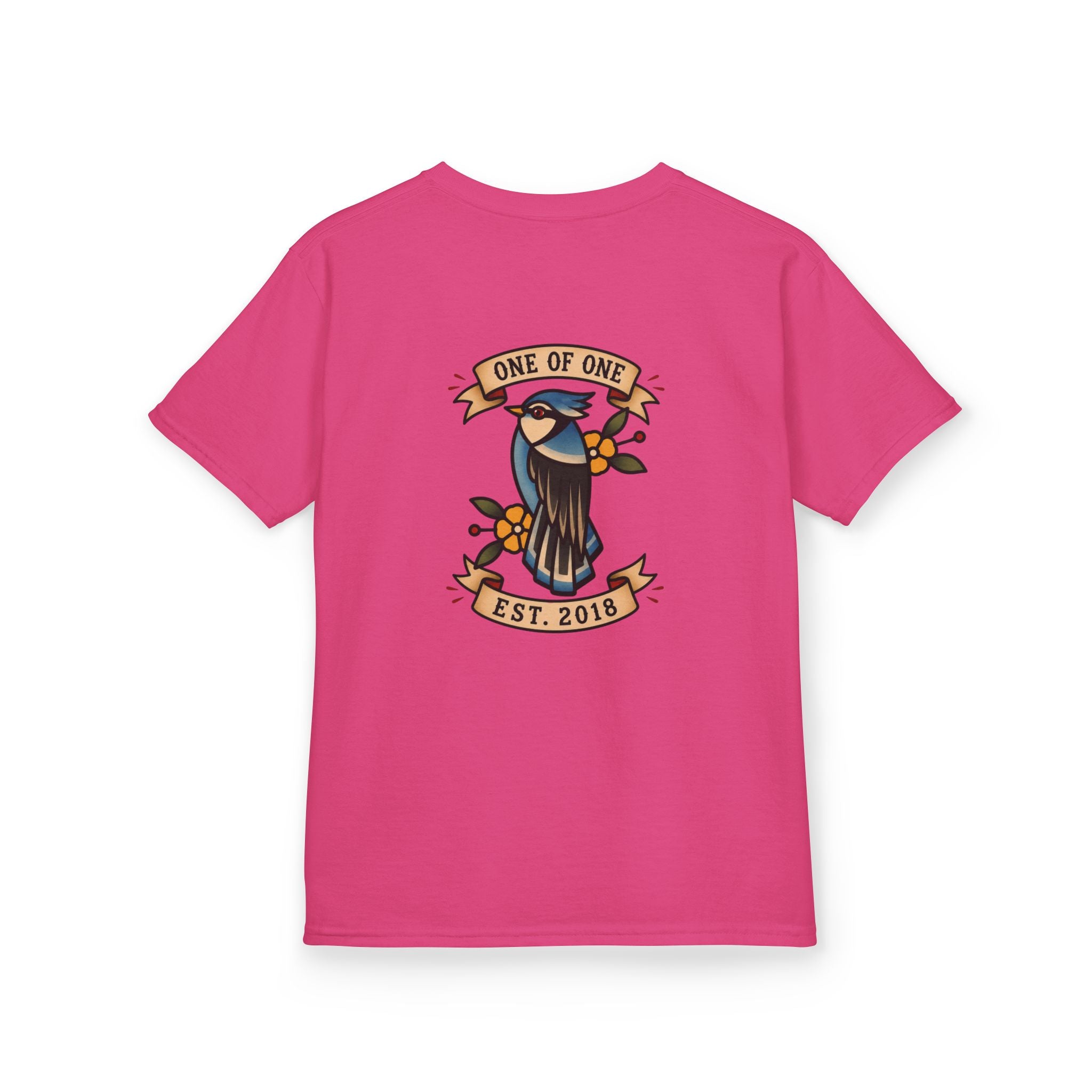 Kids Tee — 'One of One' Penguin Graphic (Est. 2018)
